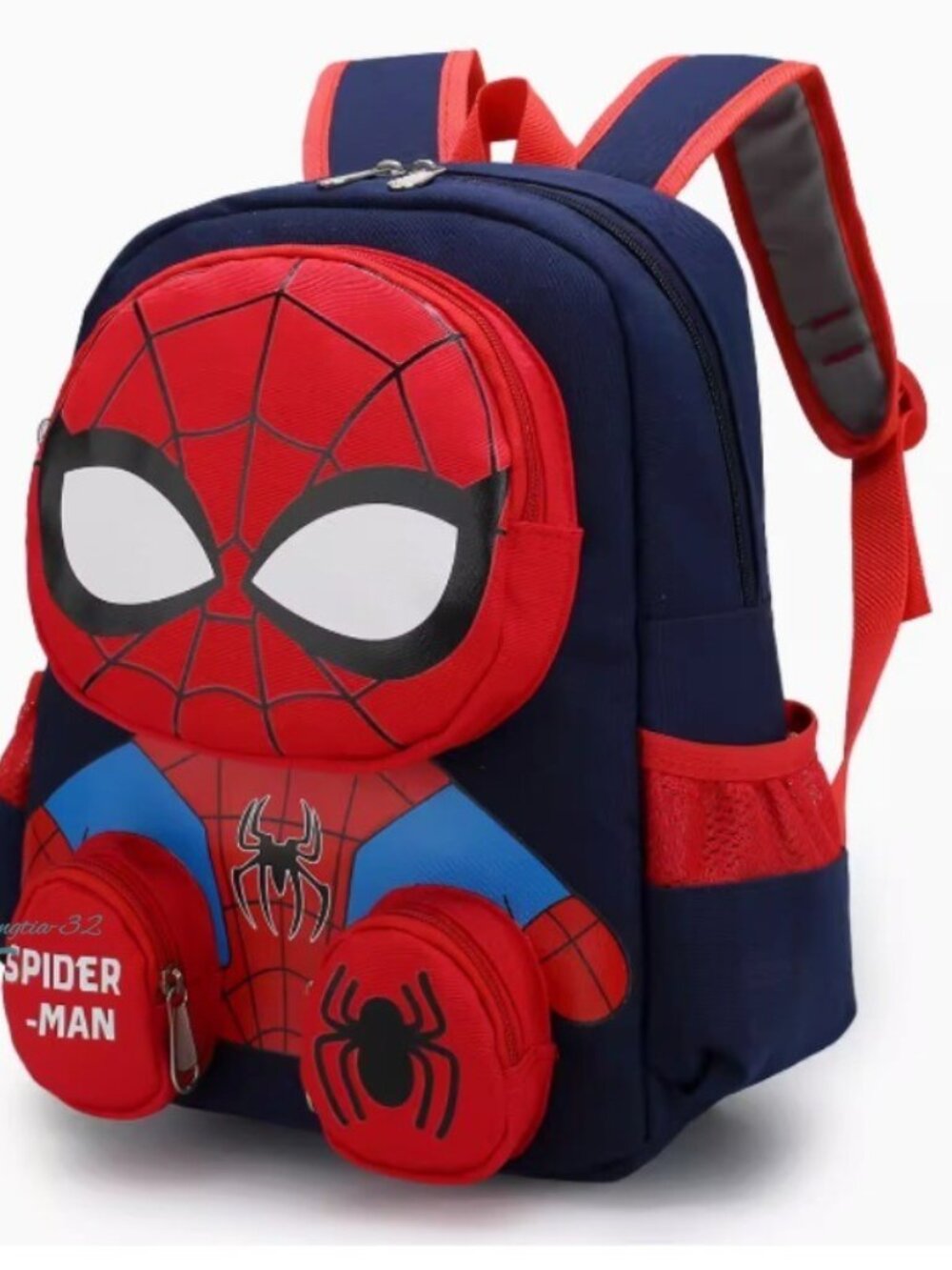 NEW Spiderman School Bag Backpack Rucksacks Children Travel Back To School Cute